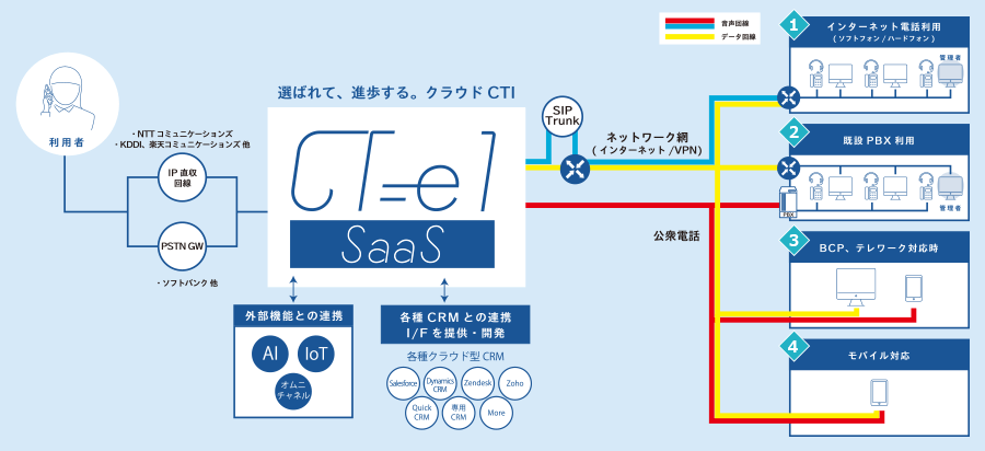 CT-e1/SaaS”構成図