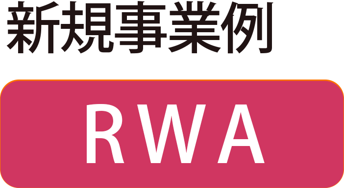 新規事業例：RWA